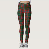 Royal Stewart Kariert Red Green Leggings (Vorderseite)