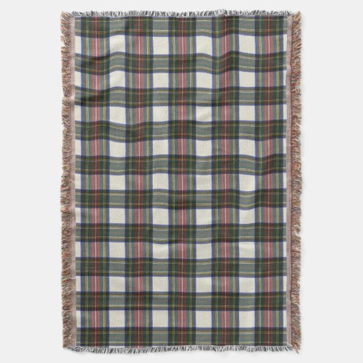 Royal Stewart M Original Scottish Tartan Decke (Vorderseite Vertikal)
