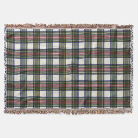 Royal Stewart M Original Scottish Tartan Decke (Vorderseite)