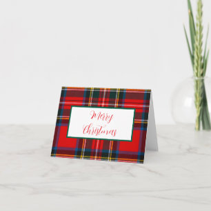 Royal Stewart Merry Christmas Kariert