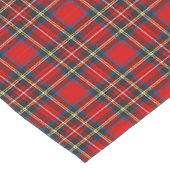 Royal Stewart Modern Tartan Kariert Großer Tischläufer (Ecke)