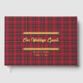 Royal Stewart Original Scottish Tartan Gästebuch (Vorderseite)