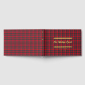 Royal Stewart Original Scottish Tartan Gästebuch (Voll)