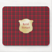 Royal Stewart Original Scottish Tartan Mousepad (Vorne)