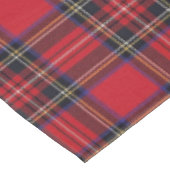 Royal Stewart Original Scottish Tartan Tischdecke (Schrägansicht)
