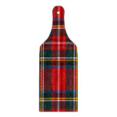 Royal Stewart Red Plaid Schneidebrett (Vorderseite)