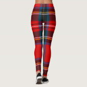 Royal Stewart Scottish Tartan Leggings (Rückseite)