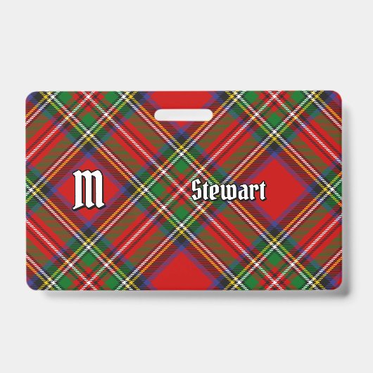 Royal Stewart Tartan Ausweis (Vorderseite)