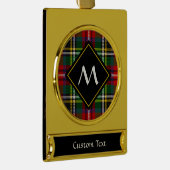 Royal Stewart Tartan Banner-Ornament Gold (Rechts)