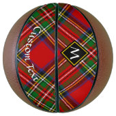 Royal Stewart Tartan Basketball (Vertikal)