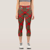Royal Stewart Tartan Capri Leggings (Vorderseite)