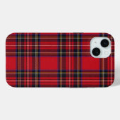 Royal Stewart Tartan Case-Mate iPhone Hülle (Rückseite (Horizontal))