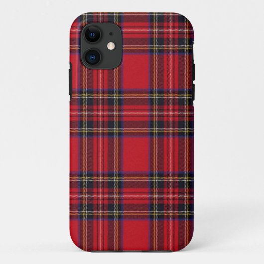 Royal Stewart Tartan Case-Mate iPhone Hülle (Rückseite)