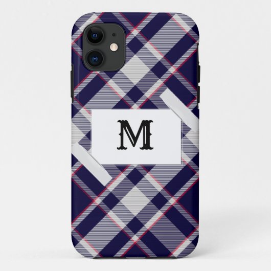 Royal Stewart Tartan Case-Mate iPhone Hülle (Rückseite)