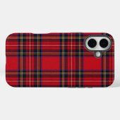 Royal Stewart Tartan Case-Mate iPhone Hülle (Rückseite (Horizontal))