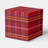 Royal Stewart Tartan Christmas Pattern Geschenkschachtel (Rückseite)
