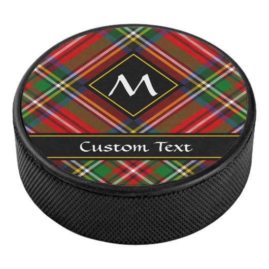 Royal Stewart Tartan Eishockey Puck (3/4)