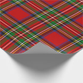 Royal Stewart Tartan Geschenkpapier (Ecke)