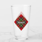 Royal Stewart Tartan Glas (Rückseite)