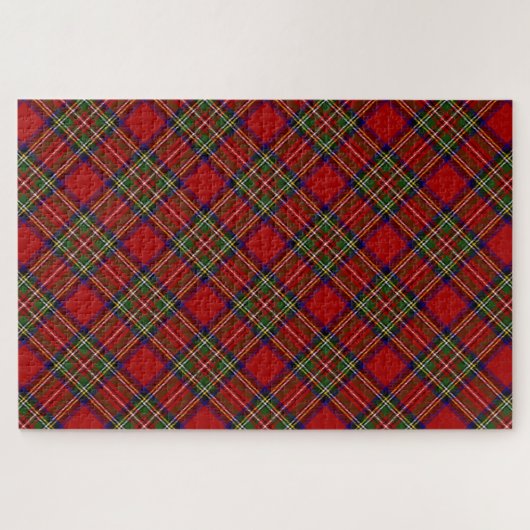 Royal Stewart Tartan Kariert Pattern Puzzle (Horizontal)