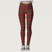 Royal Stewart Tartan Karierte Leggings (Vorderseite)