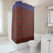 Royal Stewart Tartan Karierter Duschvorhang (Beispiel)