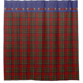 Royal Stewart Tartan Karierter Duschvorhang