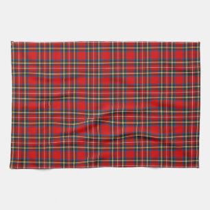 Royal Stewart Tartan Kariertes schottisches Muster Geschirrtuch