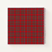 Royal Stewart Tartan Kariertes schottisches Muster Notizblock (Rückseite)