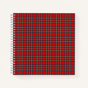 Royal Stewart Tartan Kariertes schottisches Muster Notizblock