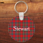 Royal Stewart Tartan Kariertes schottisches Muster Schlüsselanhänger (Vorderseite)