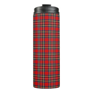 Royal Stewart Tartan Kariertes schottisches Muster Thermosbecher