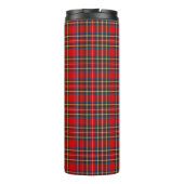 Royal Stewart Tartan Kariertes schottisches Muster Thermosbecher (Rückseite)