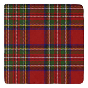 Royal Stewart Tartan Kariertes schottisches Muster Töpfeuntersetzer