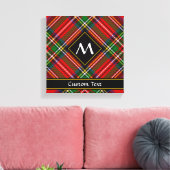 Royal Stewart Tartan Leinwanddruck (Insitu (Wohnzimmer))