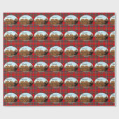 Royal Stewart Tartan - Linlithgow Palace Geschenkpapier (Flach)