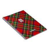 Royal Stewart Tartan Notizblock (Rechte Seite)