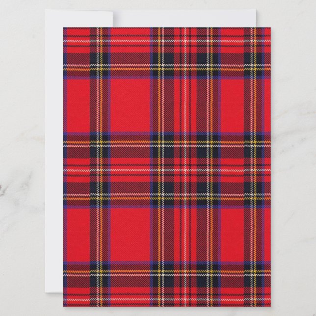 Royal Stewart tartan Red kariert (Vorderseite)
