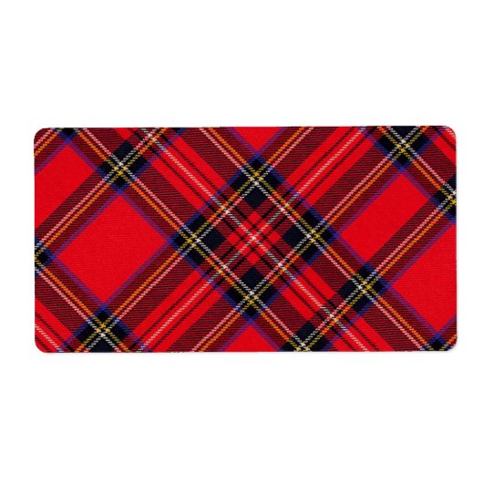 Royal Stewart tartan Red kariert (Vorne)