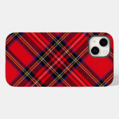 Royal Stewart tartan Red kariert Case-Mate iPhone Hülle (Rückseite (Horizontal))