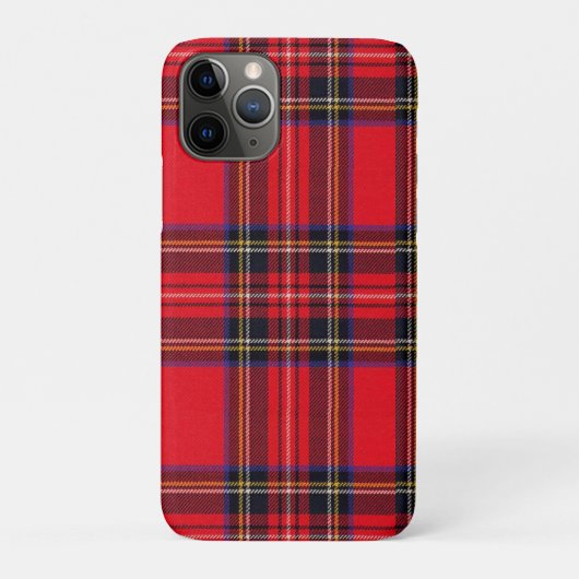 Royal Stewart tartan Red kariert Case-Mate iPhone Hülle (Rückseite)