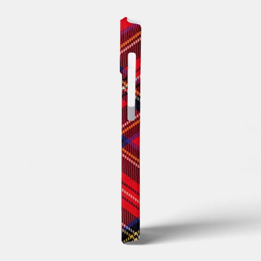 Royal Stewart tartan Red kariert Case-Mate iPhone Hülle (Rückseite / Links)