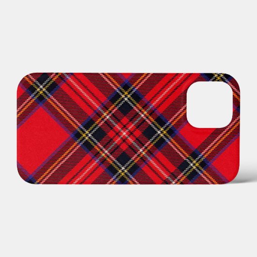 Royal Stewart tartan Red kariert Case-Mate iPhone Hülle (Rückseite (Horizontal))