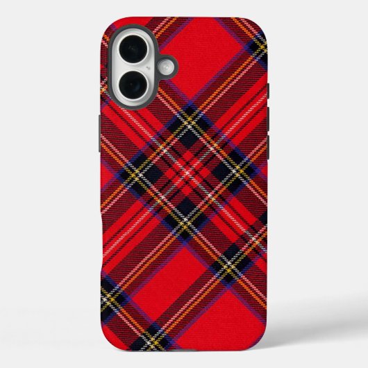 Royal Stewart tartan Red kariert Case-Mate iPhone Hülle (Rückseite)