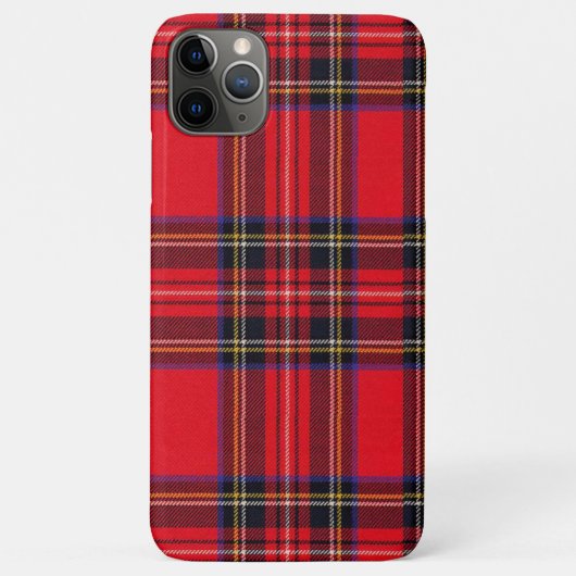 Royal Stewart tartan Red kariert Case-Mate iPhone Hülle (Rückseite)
