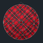 Royal Stewart tartan Red kariert Dartscheibe<br><div class="desc">Royal Stewart Clan Tartan kariert</div>