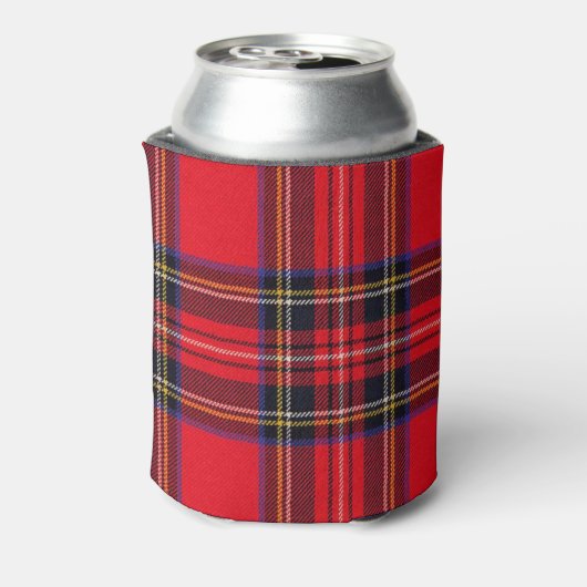 Royal Stewart tartan Red kariert Dosenkühler (Kanne Rückseite)