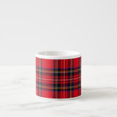Royal Stewart tartan Red kariert Espressotasse (Vorderseite)