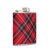 Royal Stewart tartan Red kariert Flachmann (Rechts)