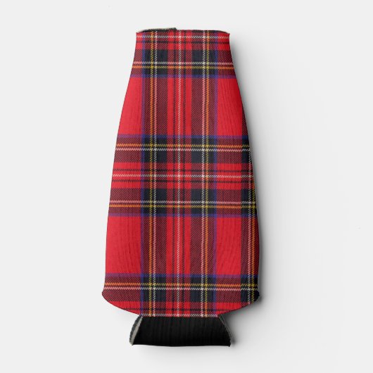 Royal Stewart tartan Red kariert Flaschenkühler (Vorderseite)
